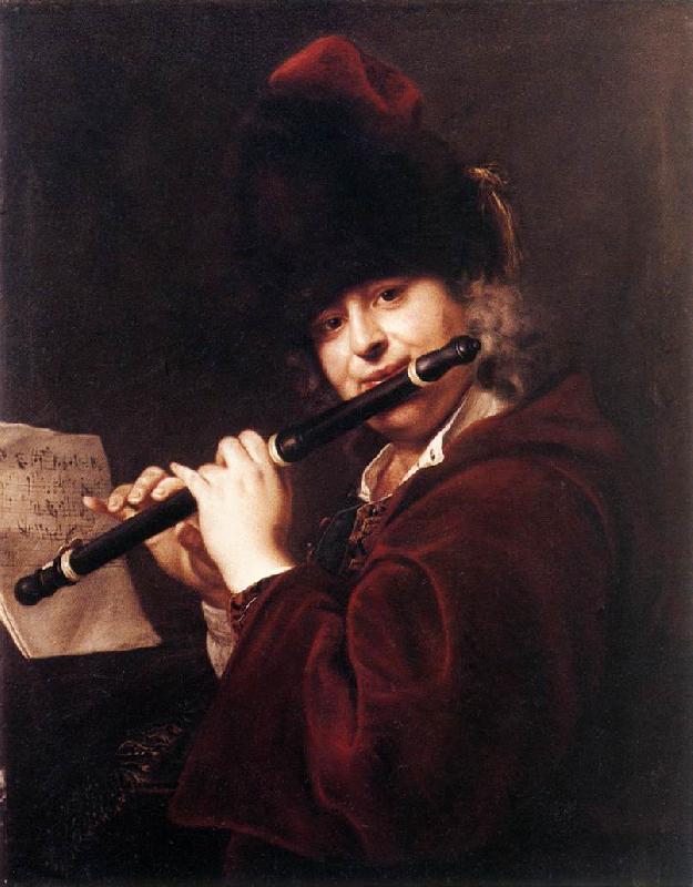 KUPECKY, Jan Portrait of the Court Musician Josef Lemberger oil painting picture